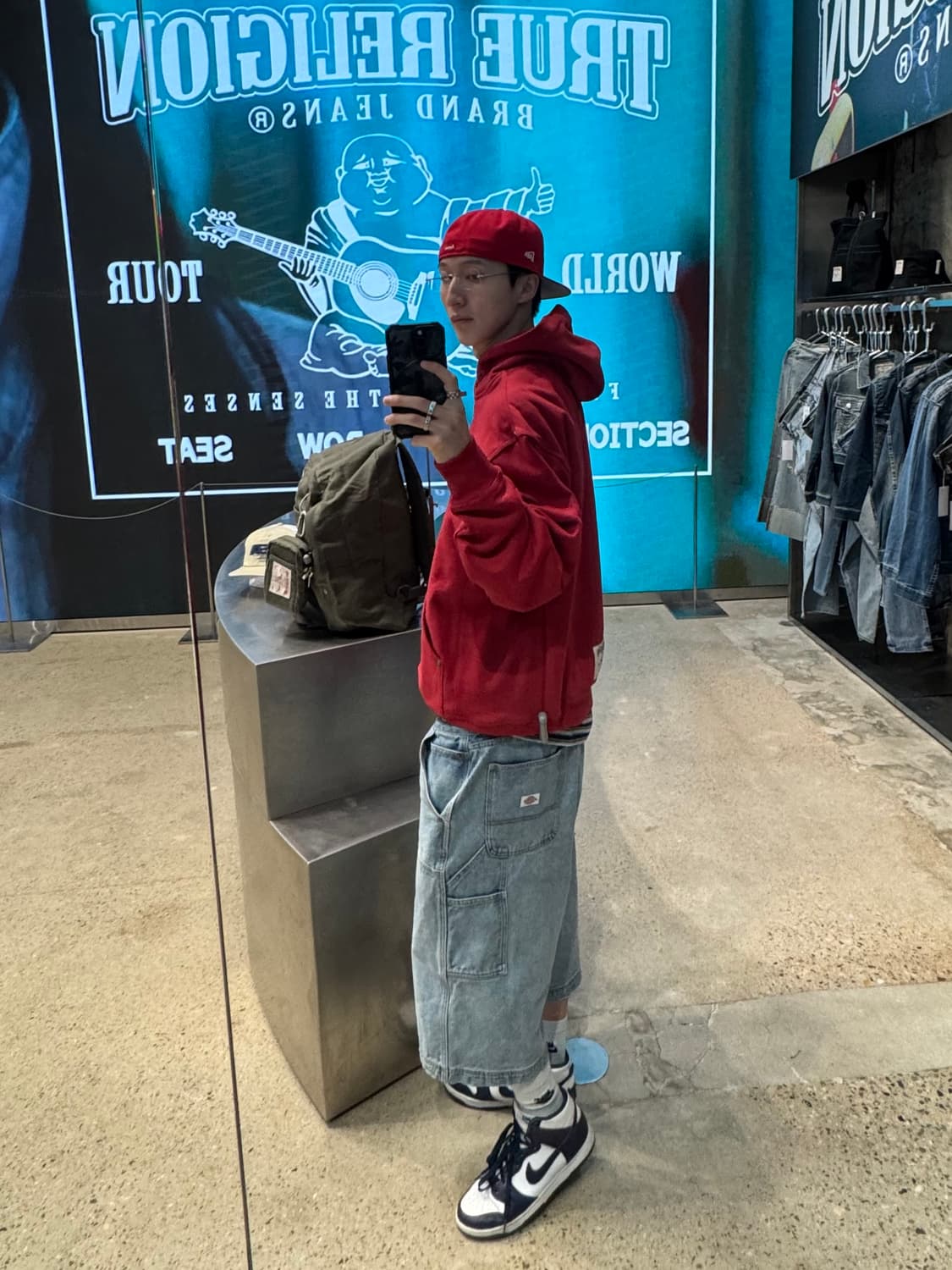 백산 하쿠산 아나아키 M 투명 무테 안경 상품이미지5