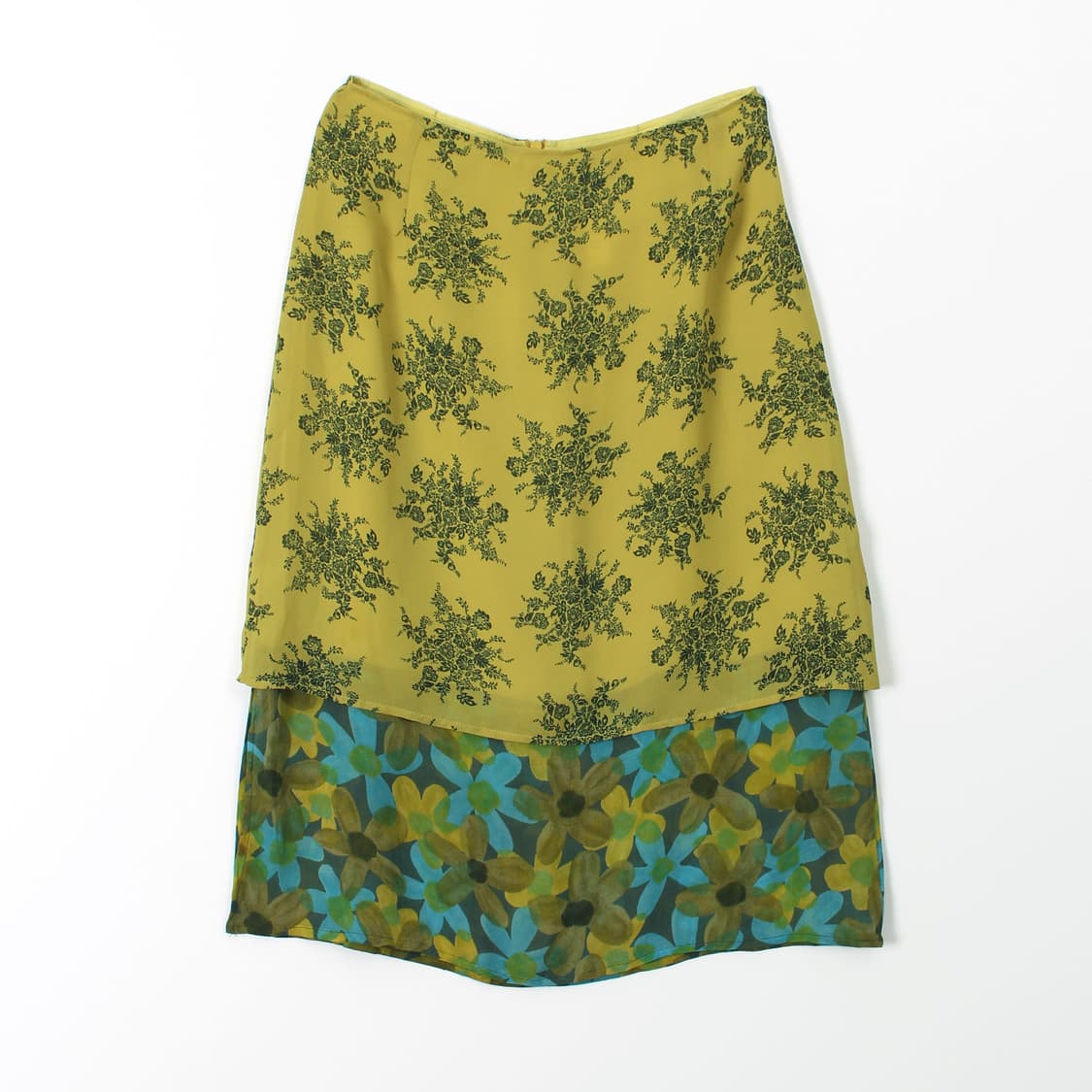 스포트막스 sportmax 플라워 나시 원피스 스커트 셋트 레이어드 드레 상품이미지8