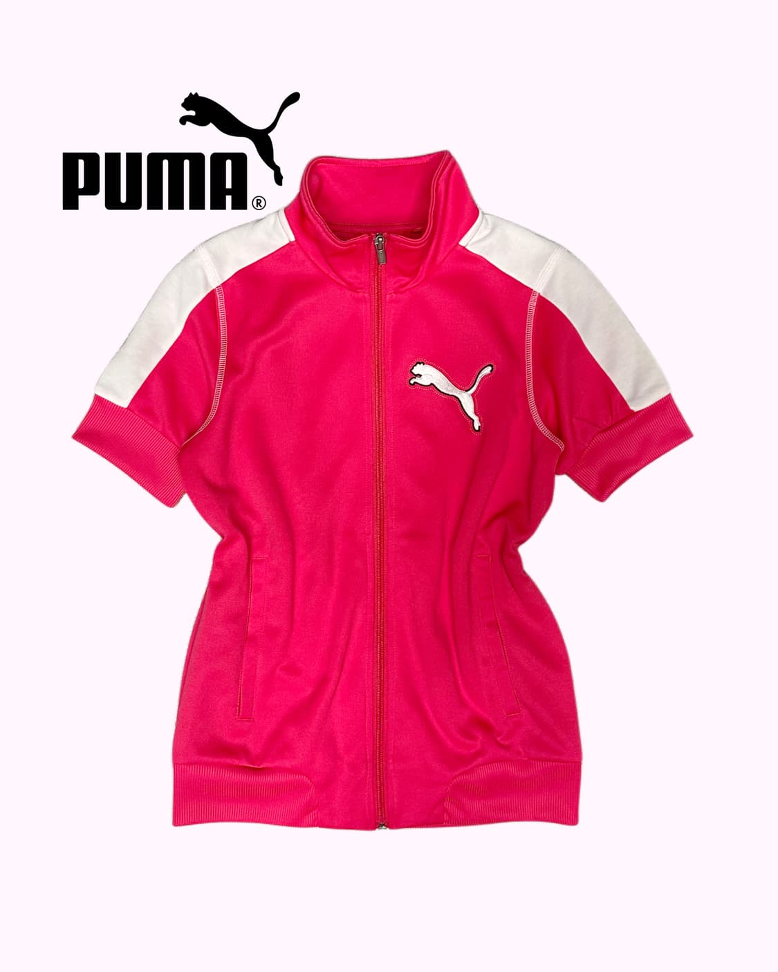 embroidery mark pink short jersey 상품이미지1