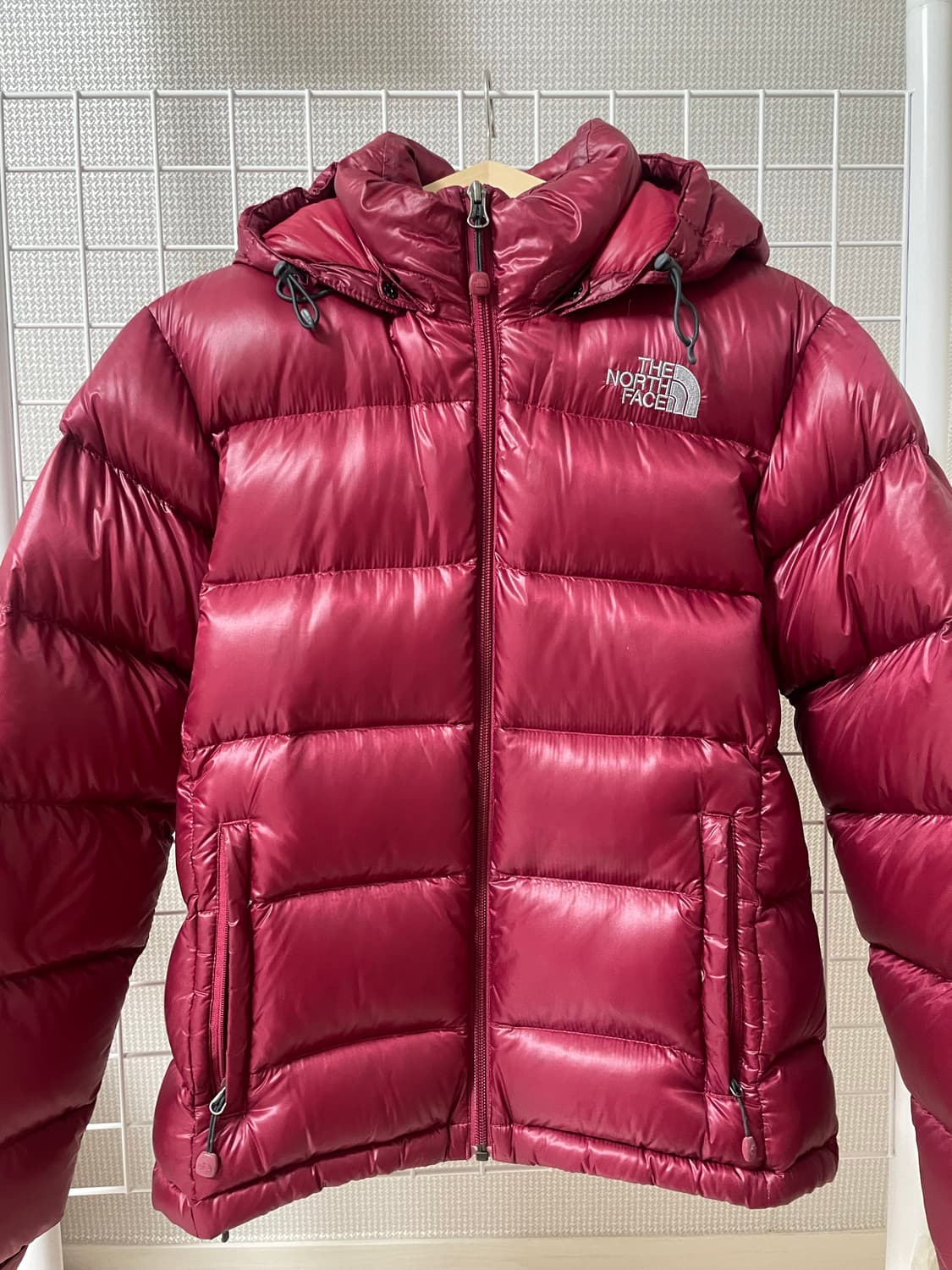 노페 패딩 버건디 700 상품이미지1