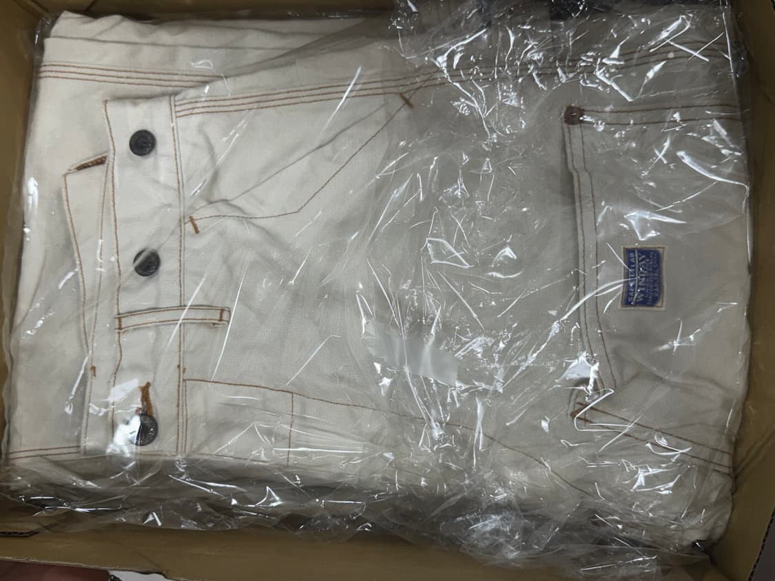 [새상품]캐피탈 씬 캔버스 럼버 팬츠 키나리 2사이즈 25FW 상품이미지3