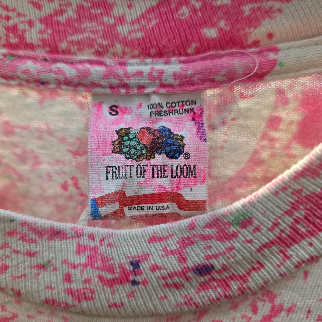 Fruit of the Loom USA 빈티지  팜트리 티셔츠 희소그래픽 상품이미지2