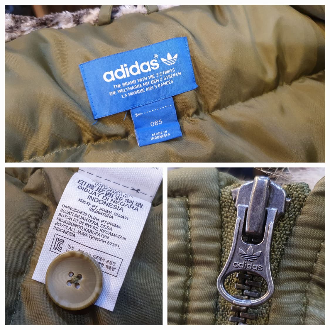 66/77.아디다스 다운 롱 봄버점퍼 상품이미지8