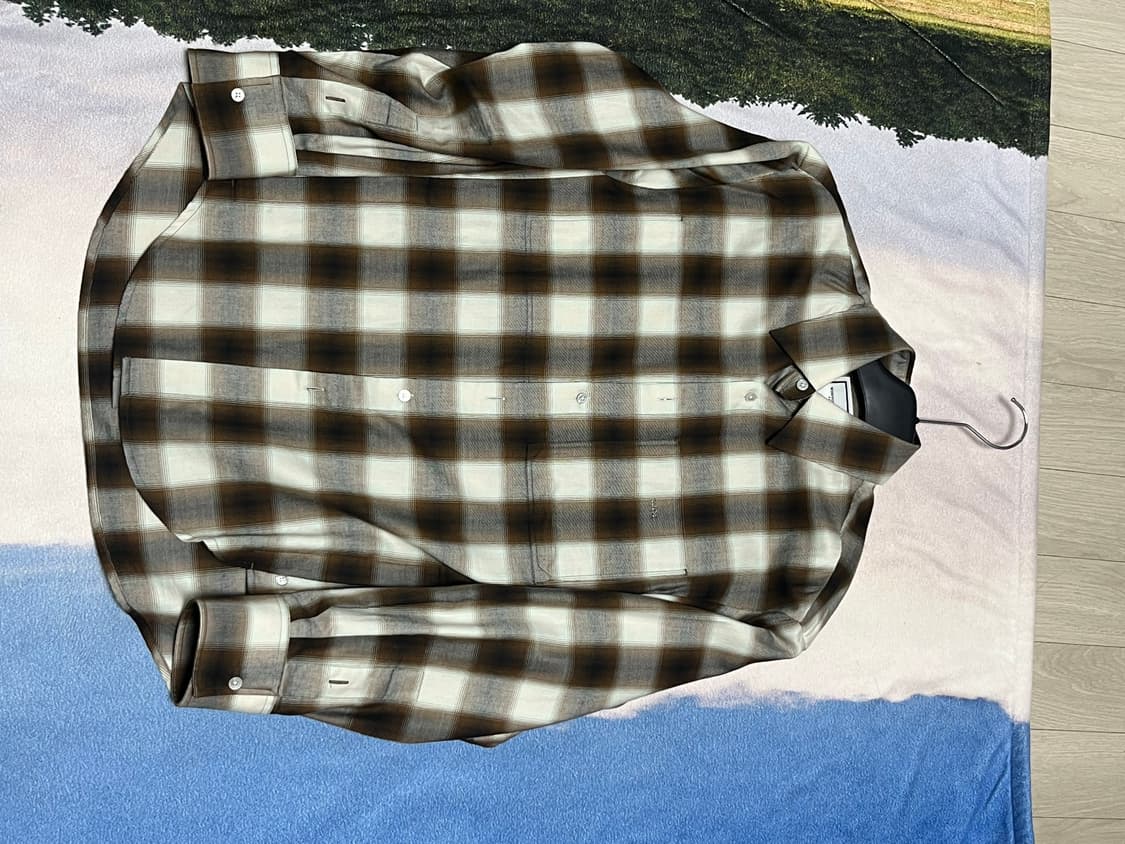 우영미 체크 셔츠 상품이미지4