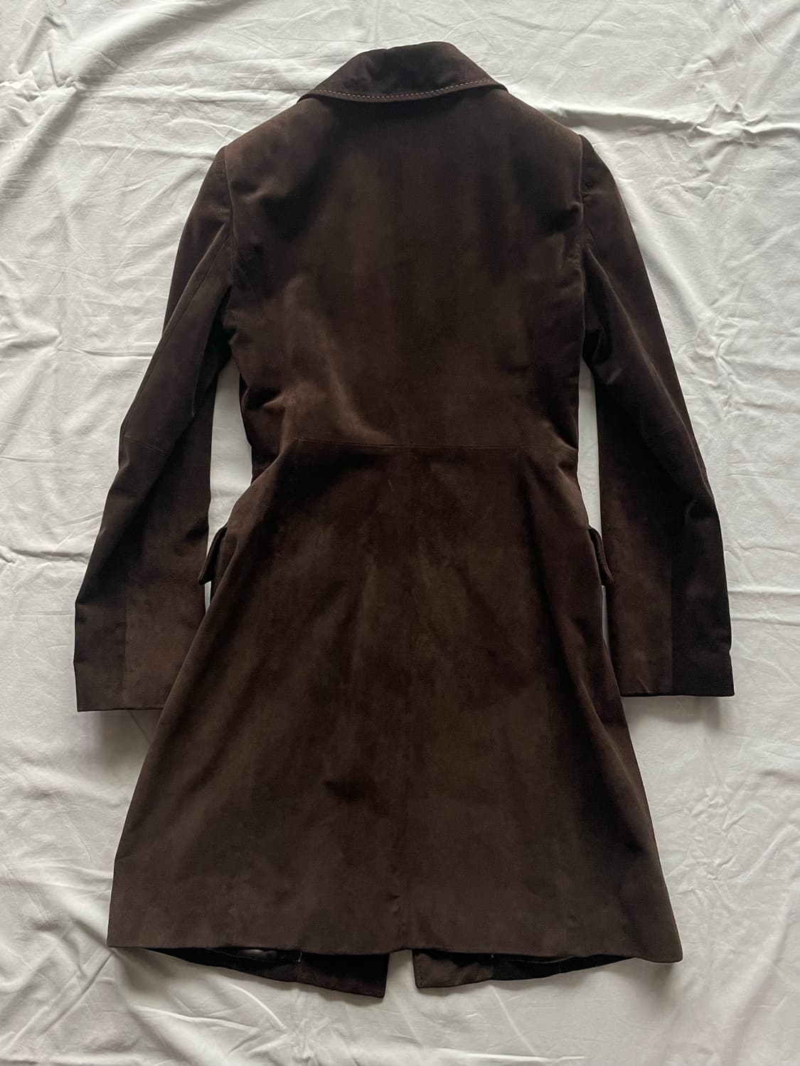 아르마니 꼴레지오니 스웨이드 코트 상품이미지6