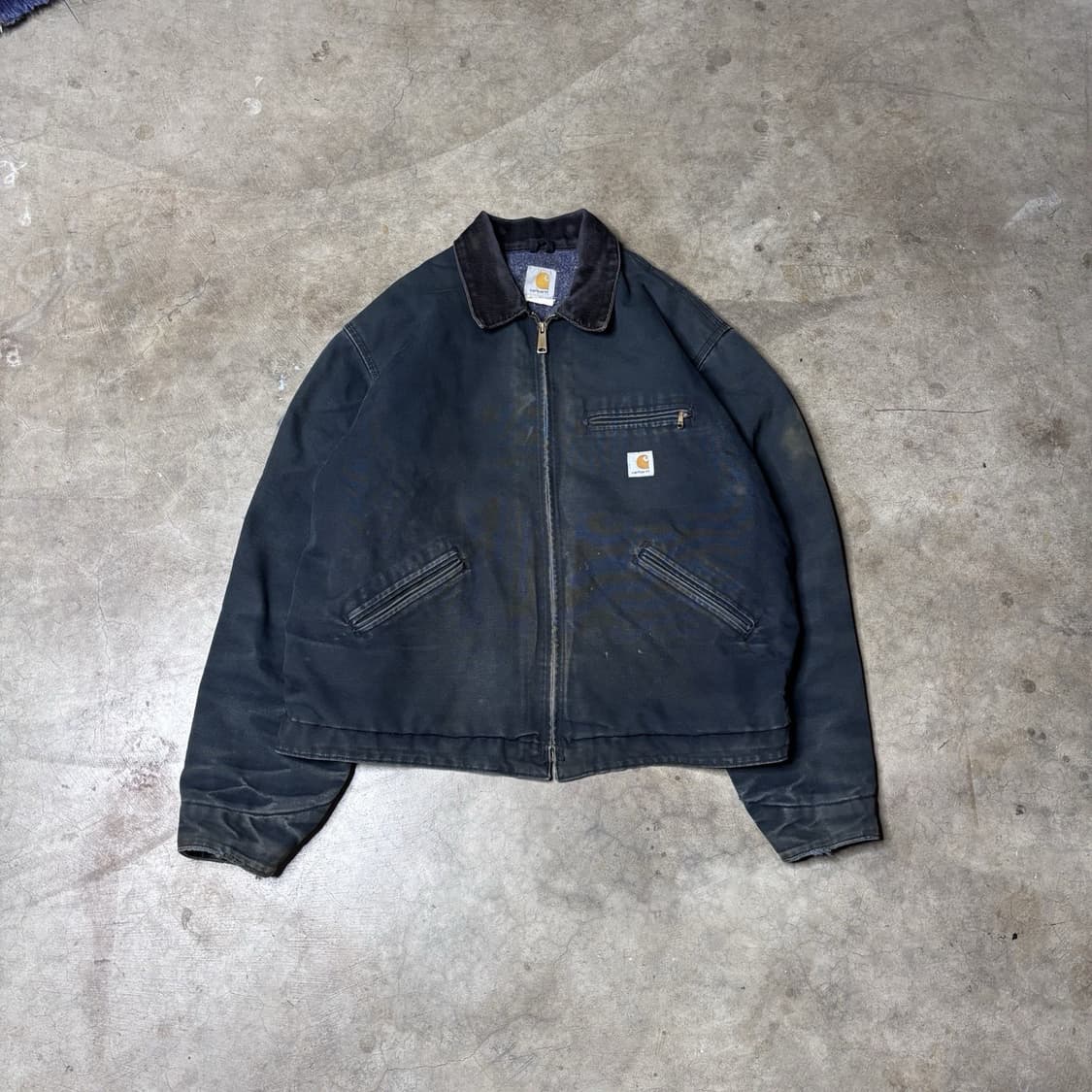 칼하트 J01 디트로이트 자켓 블랙 상품이미지1