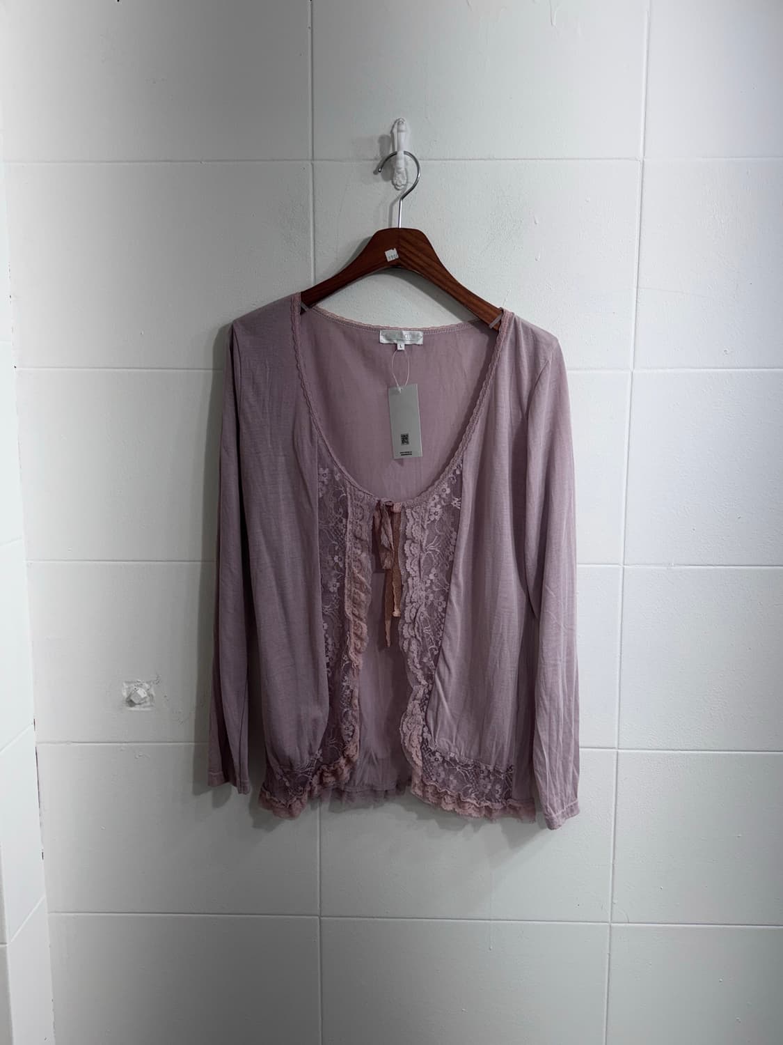 레스트로즈 화이트 뮤트핑크 윈터 페어리 코디세트  상품이미지6