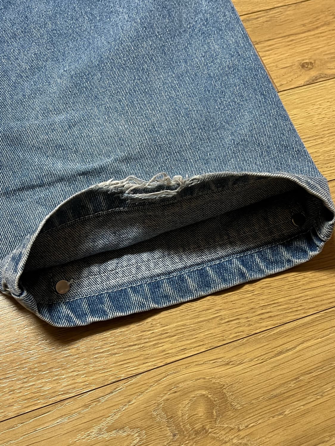 엑스트라오디너리 더블니 데님 팬츠 [L] 상품이미지5