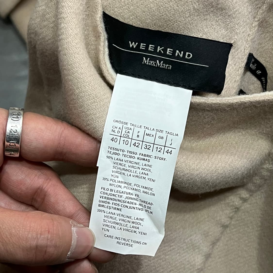  막스마라 핸드메이드 울 맥코트 y14631 상품이미지5