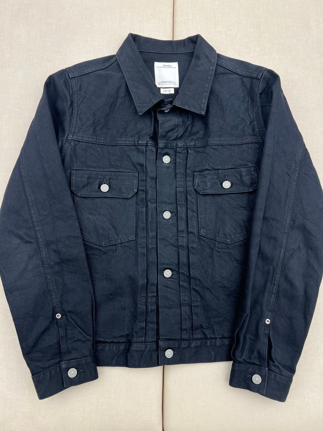 22SS VISVIM 101 JKT CMYK BLK 상품이미지1
