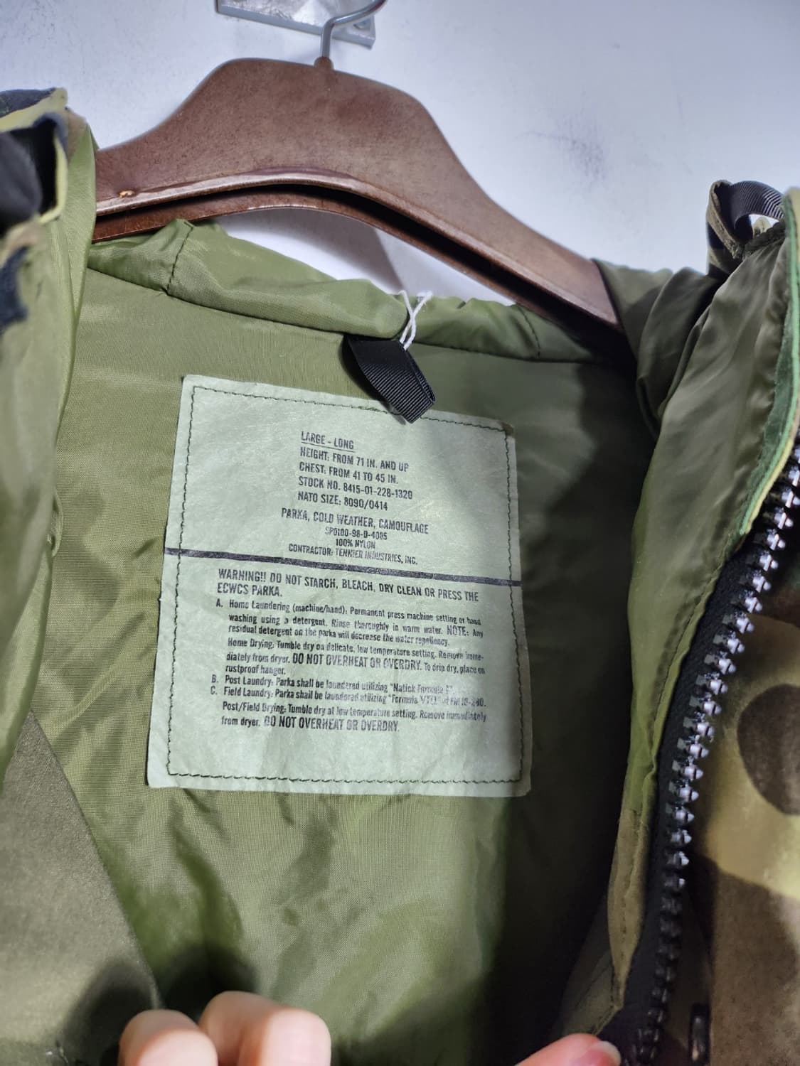 미군 고어텍스 자켓 상품이미지2