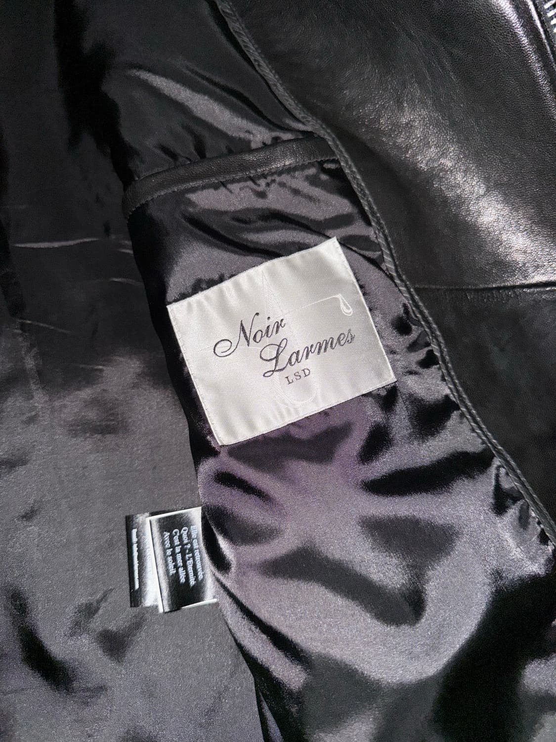 느와르 라르메스 램스킨 레더자켓 상품이미지3