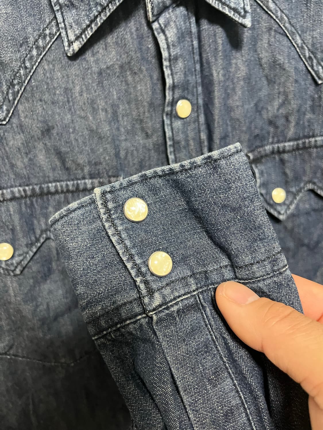 리바이스 데님 웨스턴 셔츠 남방 상품이미지4