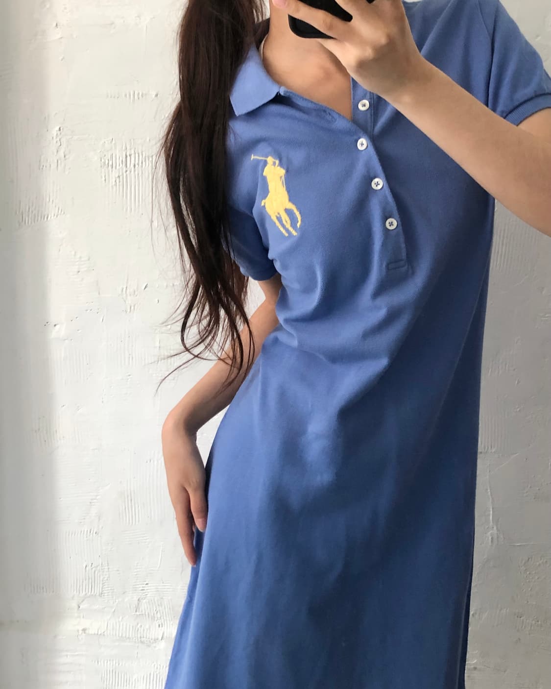 Polo Ralph Lauren 폴로 랄프로렌 우먼 블루 컬러 빅포니 P 상품이미지1