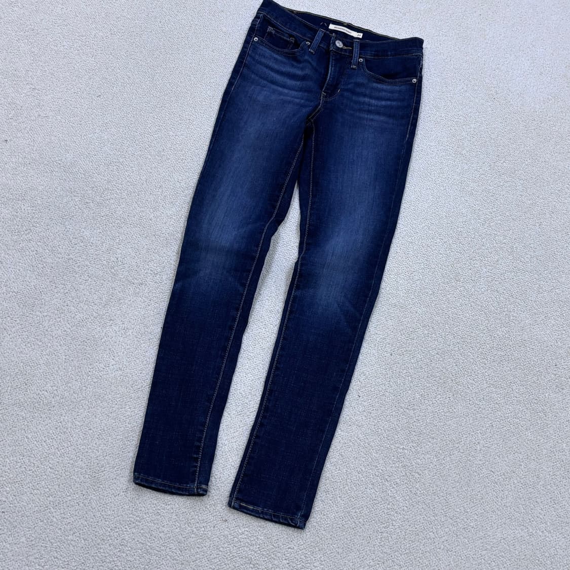 W24 L30 리바이스 스키니 데님 팬츠 0423E 상품이미지1
