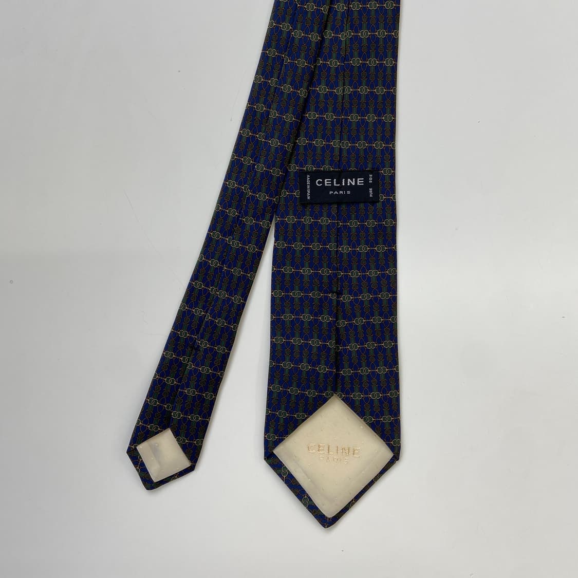 셀린느(celine) 명품 정품 심플로고 넥타이 8.4cm 상품이미지3