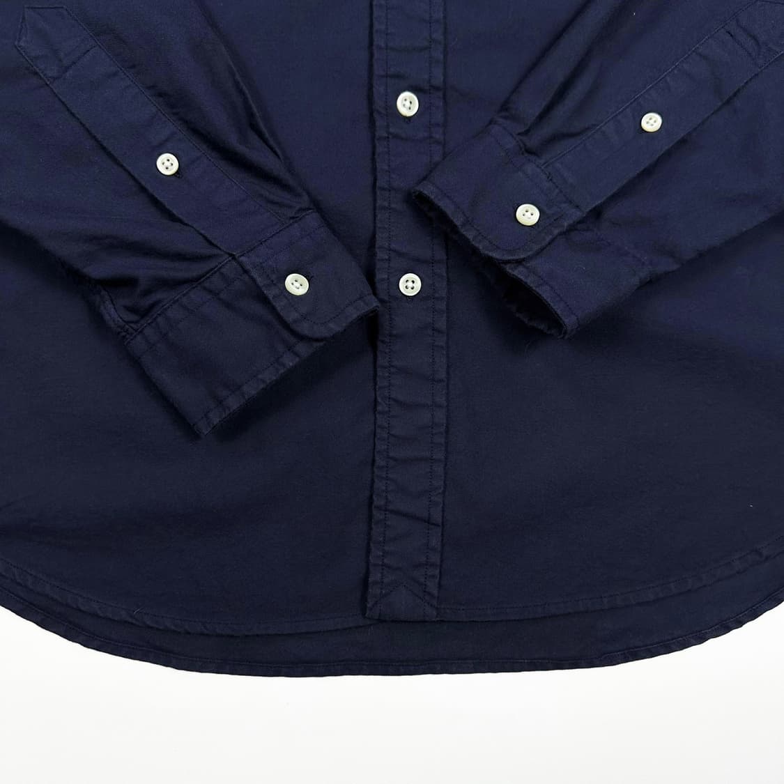 폴로 랄프로렌 포니 클래식 핏 네이비 셔츠 (L) 상품이미지4