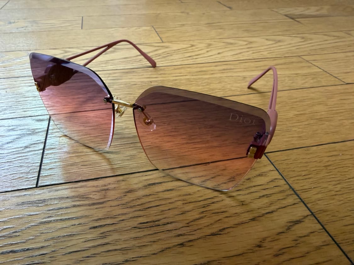 Dior 디올 핑크-퍼플 그라데이션 선글라스 (거의 새상품) 상품이미지1