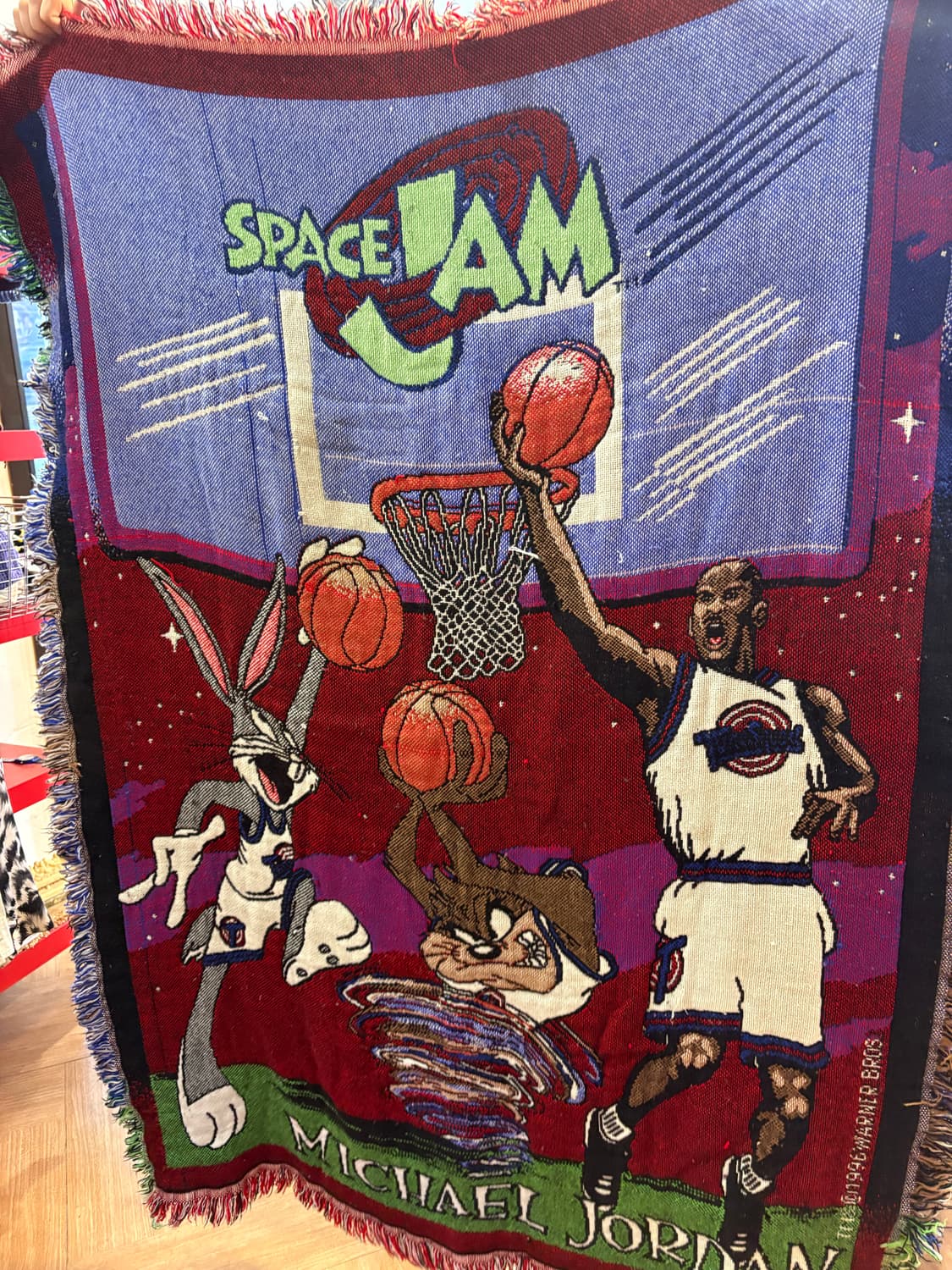 90s Space Jam 블랭킷 상품이미지2