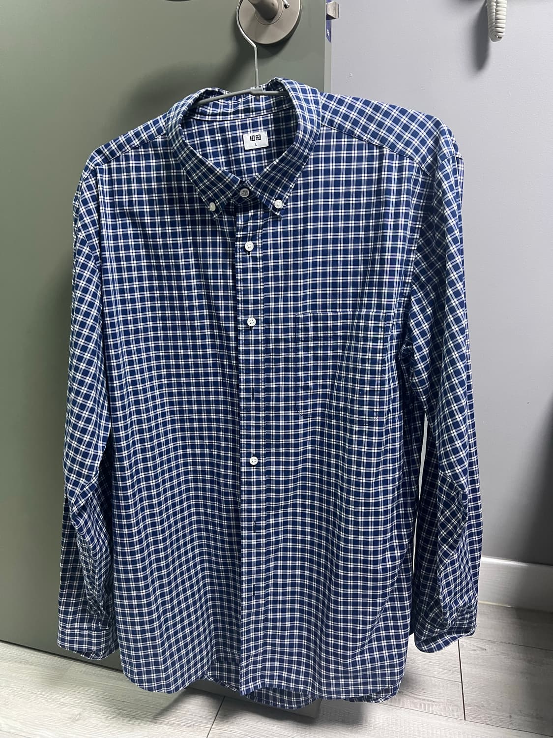 유니클로 브로드셔츠 L 100-105 (못구해요!) 상태 최상 상품이미지3