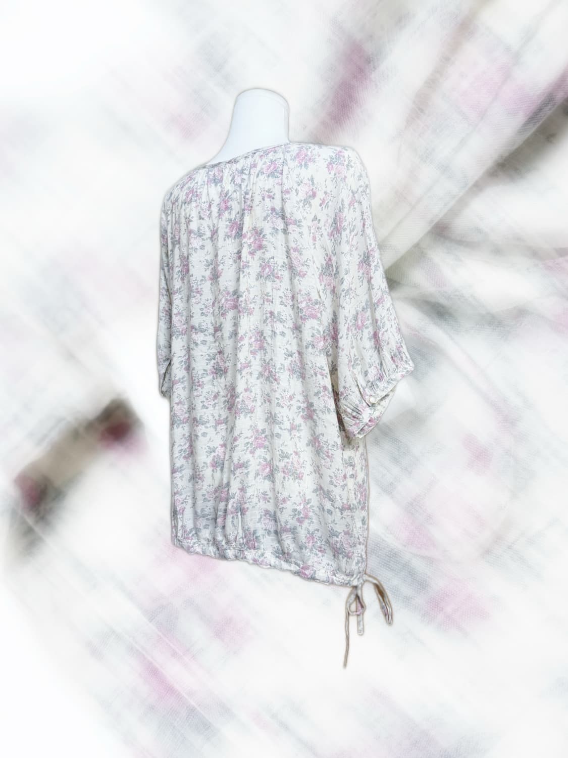 Collection’s B 모리걸 하구미 스즈코 플라워 블라우스 상품이미지2