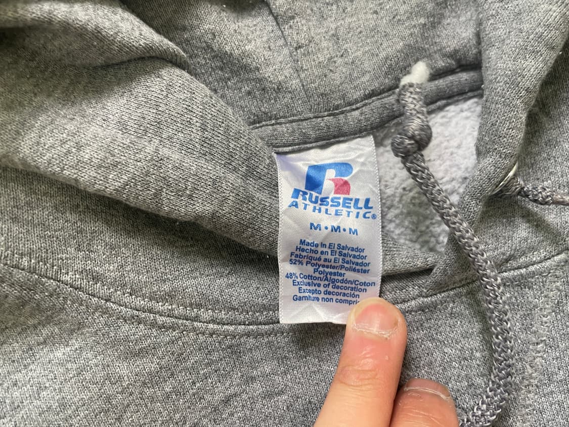 러셀 50/50 VSS 그레이 후드스웻 J04160 상품이미지3