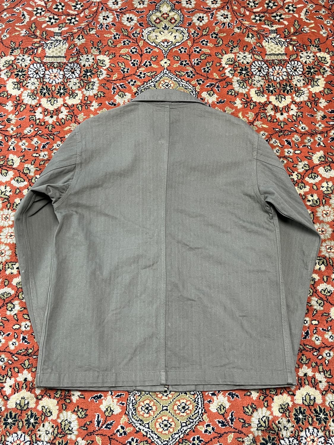 [M] ESPIONAGE 에스피오나지 프렌치 워크 자켓 카키 상품이미지2