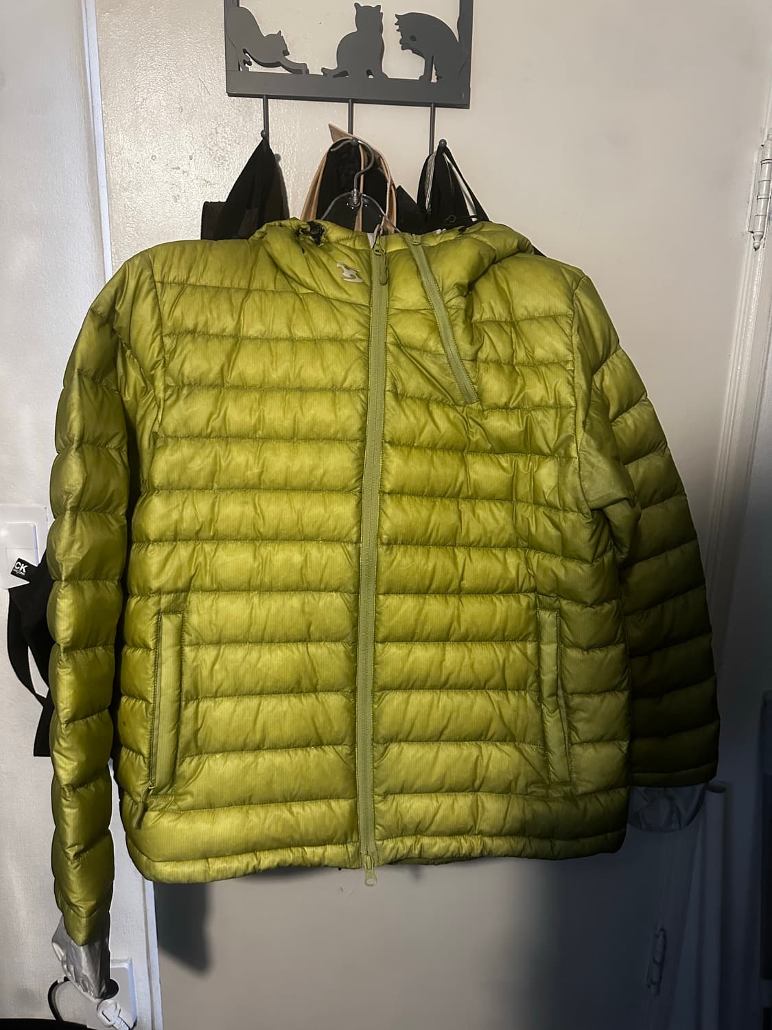 산산기어 서픽스 퍼퍼 자켓 라이트 그린 23FW 1사이즈  상품이미지3