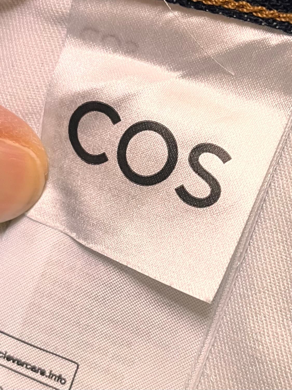 코스 스트레이트핏 데님팬츠 W29 상품이미지5