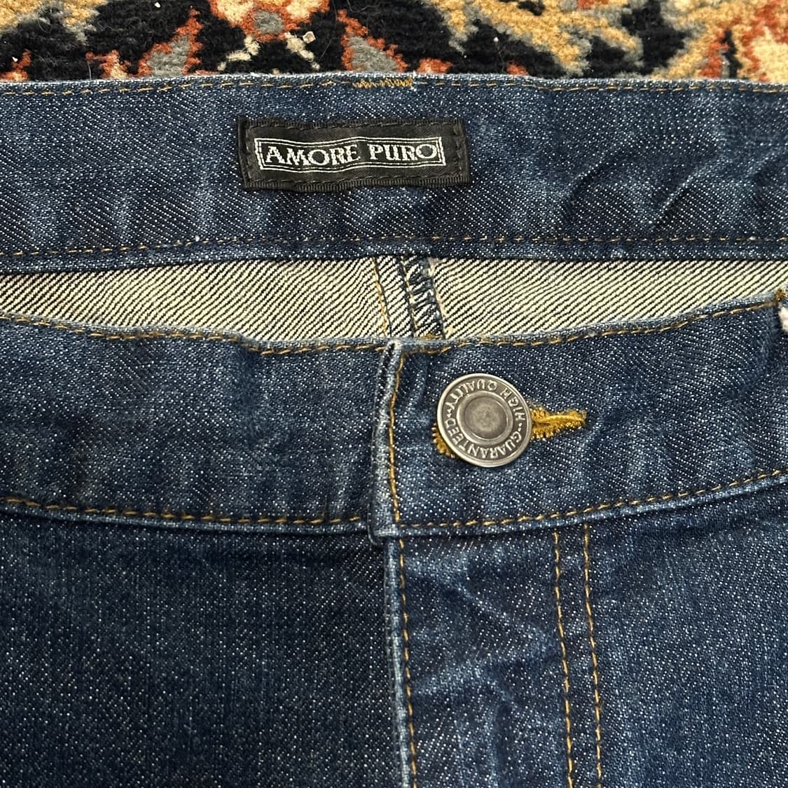 AMORE PURO 재팬 오리엔탈 데님 팬츠 (38) 상품이미지6