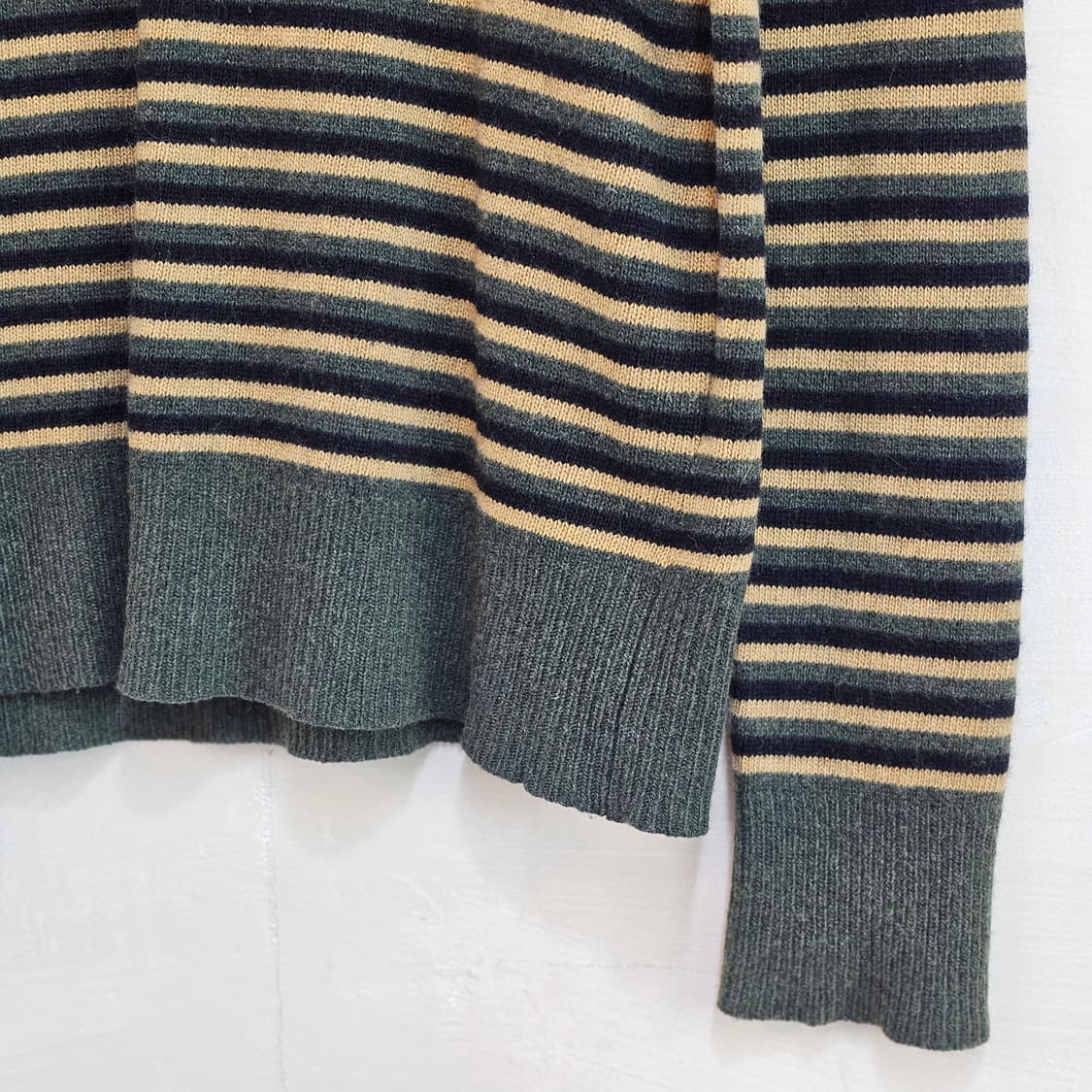 [LACOSTE] 라코스테 라운드넥 줄무늬 니트 상품이미지3