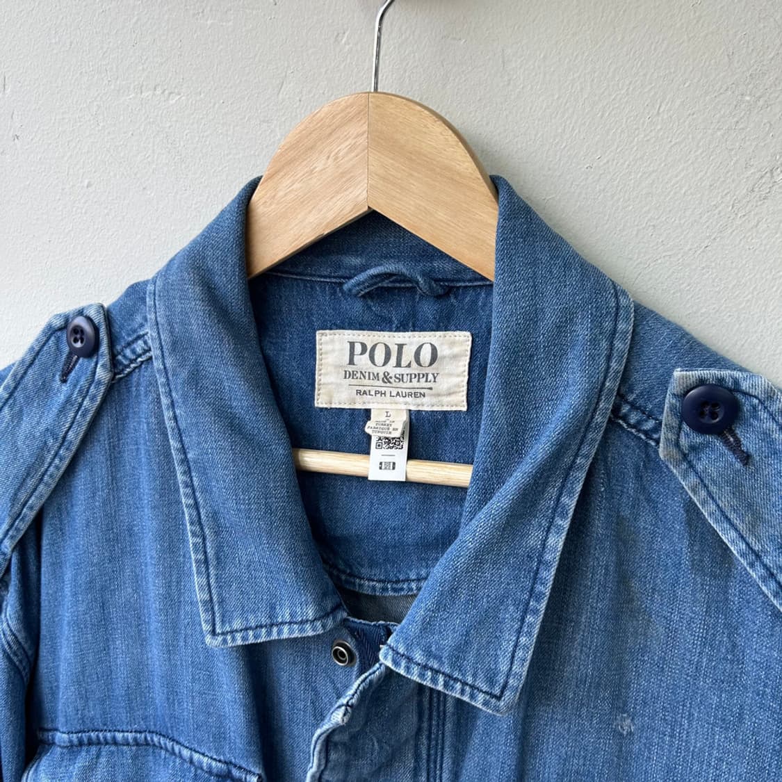 16052 - 폴로 랄프로렌 데님 M-65 필드 자켓 상품이미지4