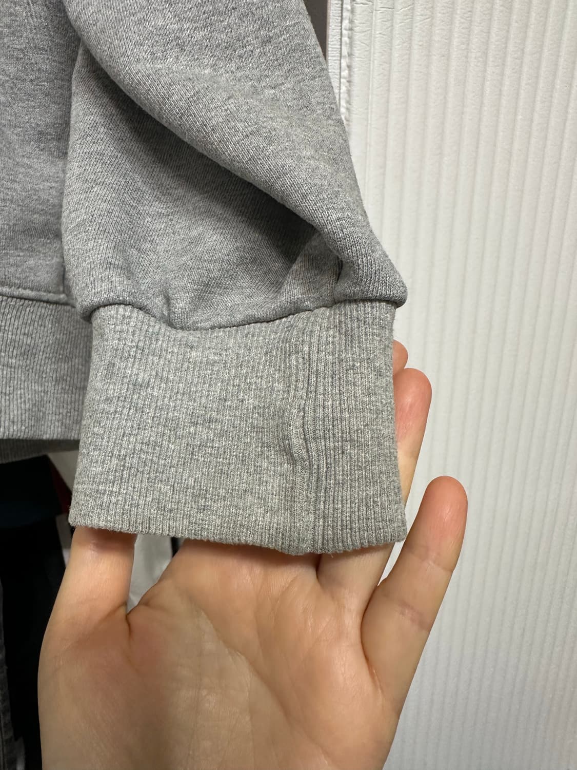 WYSE 와이즈 그레이 후드집업 스몰 상품이미지4