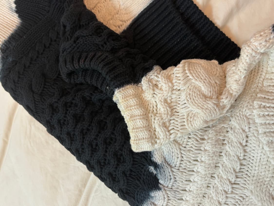 스투시 타이다이 니트 S 상품이미지3