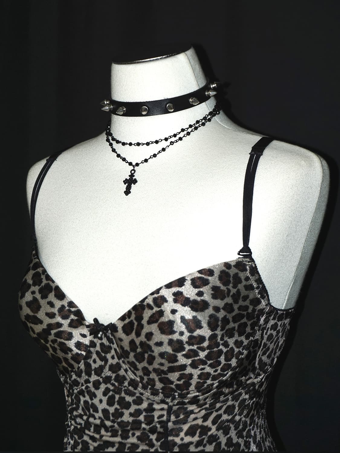 toned-down leopard top  상품이미지3