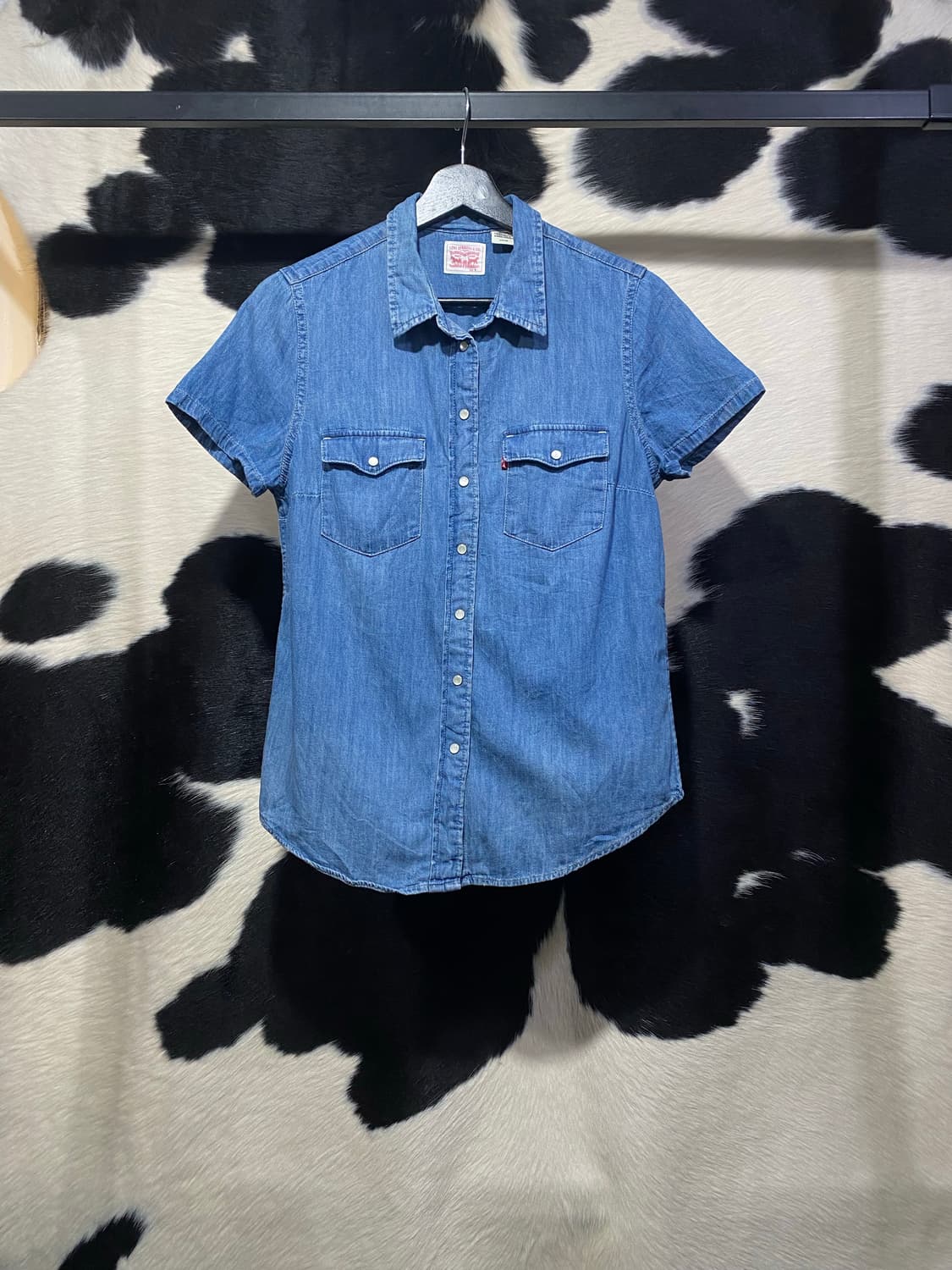 Levi’s 웨스턴 데님 반팔셔츠 상품이미지2