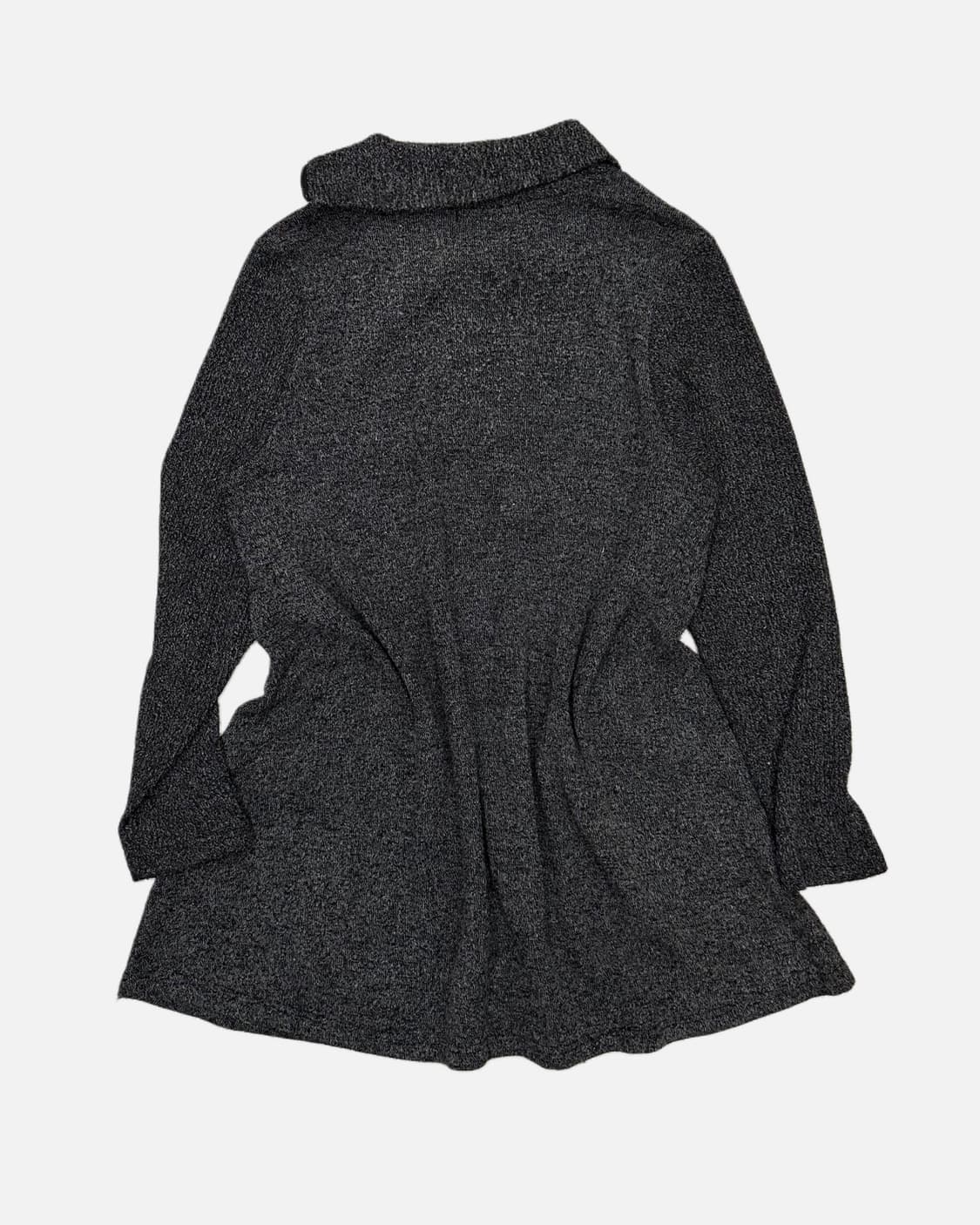 zip-up slit pocket flare knit 상품이미지4