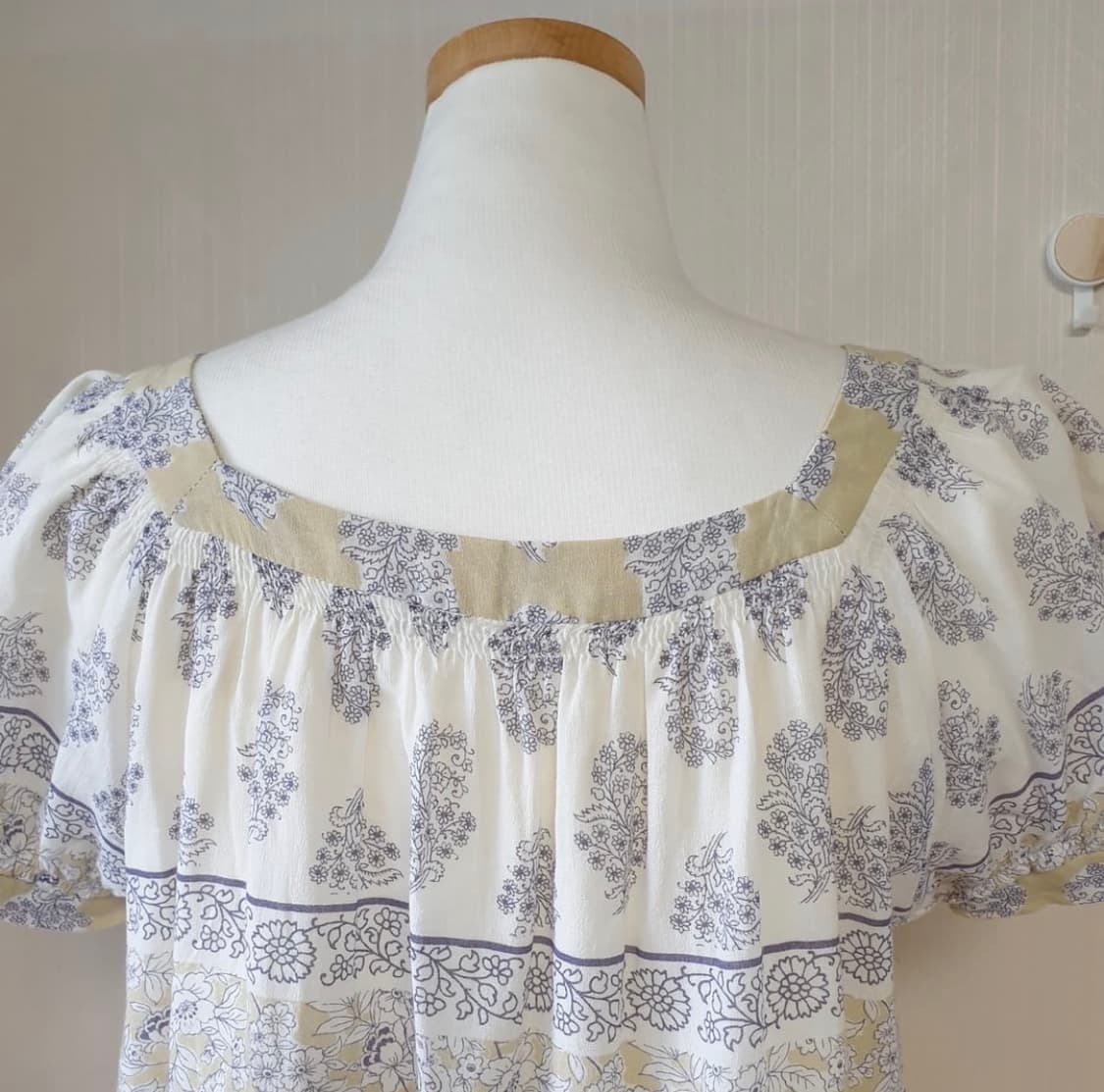 모리걸 패턴 블라우스 상품이미지8