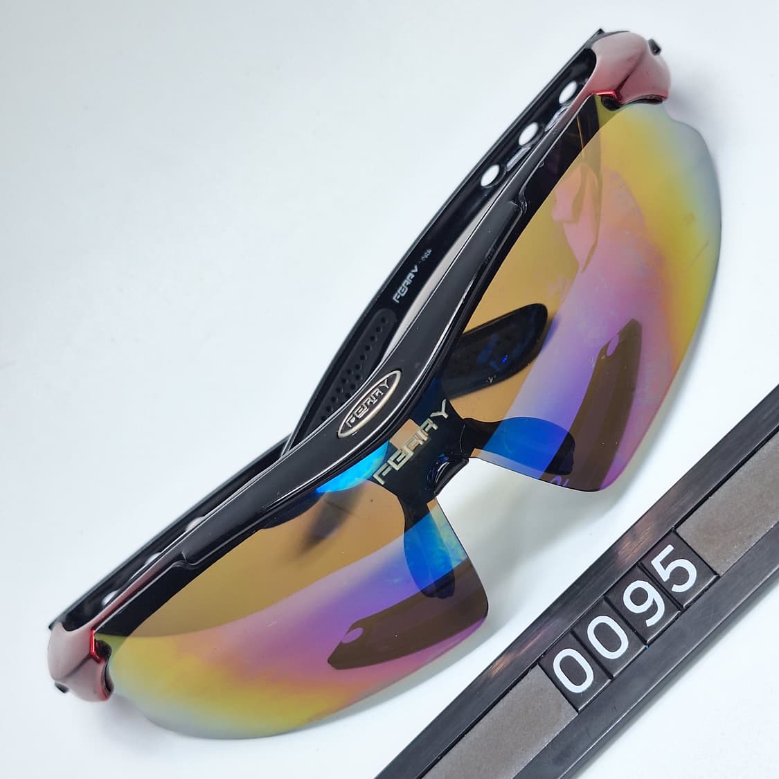 일본 수입 FERRY 스포츠 랩어라운드 선글라스/러닝 낚시 골프 사이클  상품이미지1