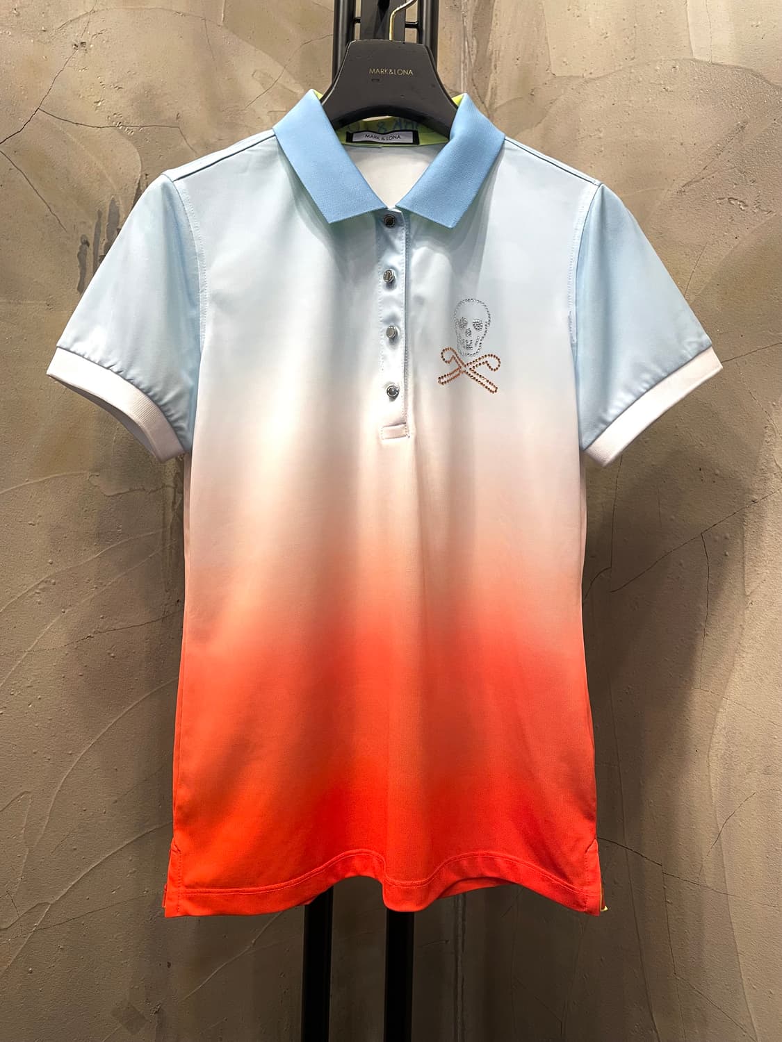 MARK&LONA 마크앤로나 그라데이션 반팔 폴로티 상품이미지1