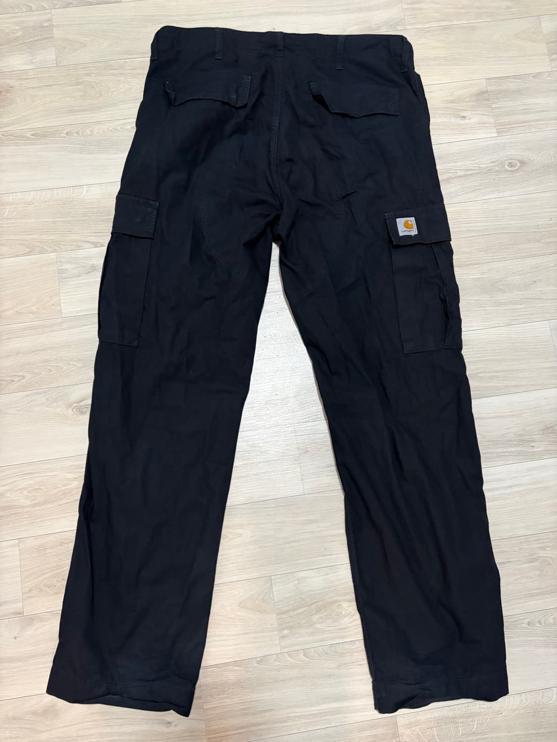 칼하트 카고바지 블랙 34x32 상품이미지2