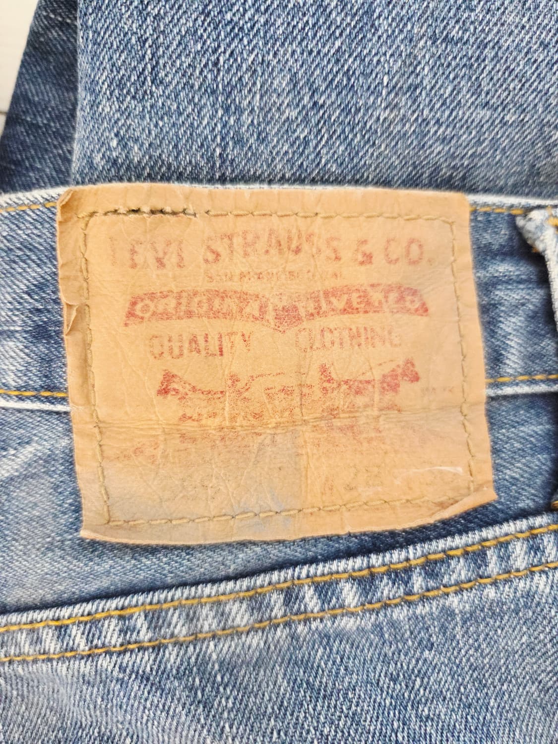 리바이스(Levi's) 569 루즈 스트레이트 디스트로이드 데님 팬츠 상품이미지5