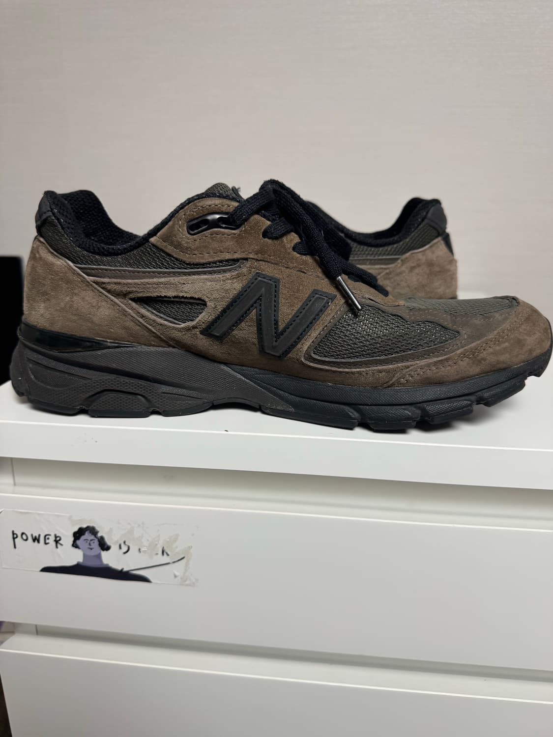 뉴발란스 990v4 밀리터리그린 US10 상품이미지4