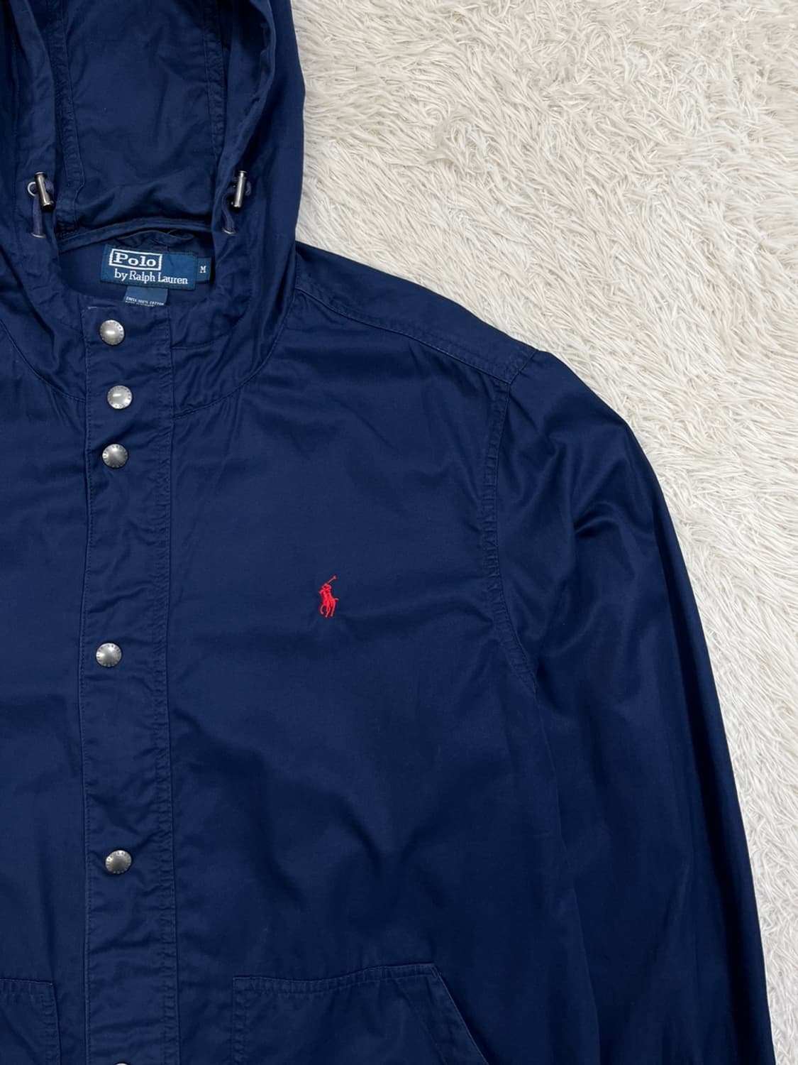 폴로 랄프 로렌 코튼 후드 집업 자켓/#2565 상품이미지3