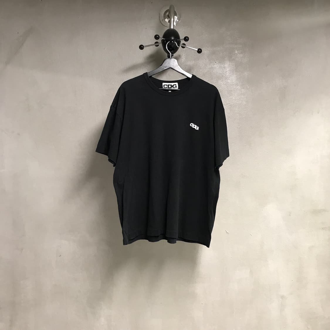 꼼데가르송 CDG 블랙 반팔 티셔츠 S 상품이미지1