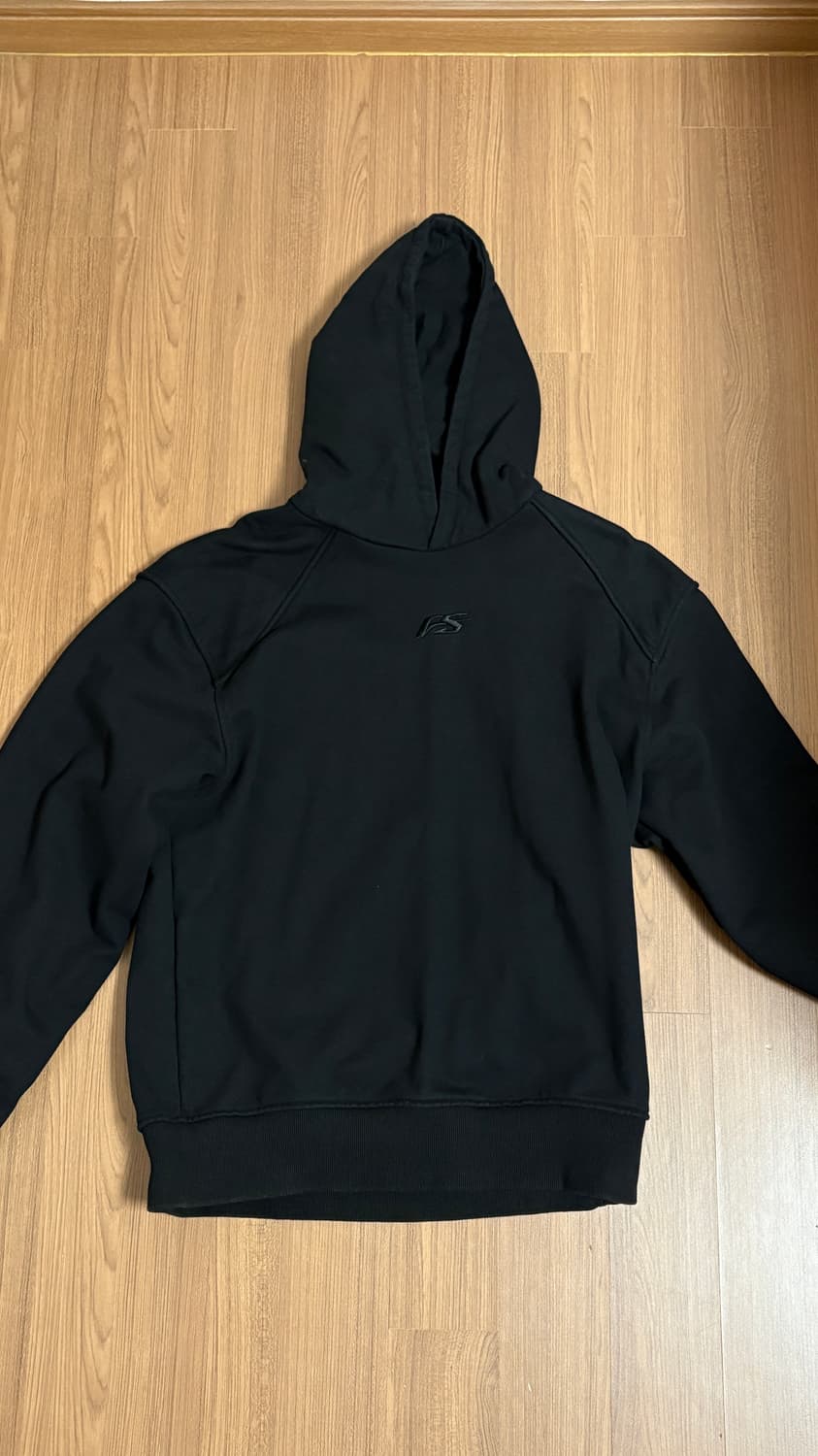 포스센스티브 FS LOGO REGULAR HOODIE BK 상품이미지4