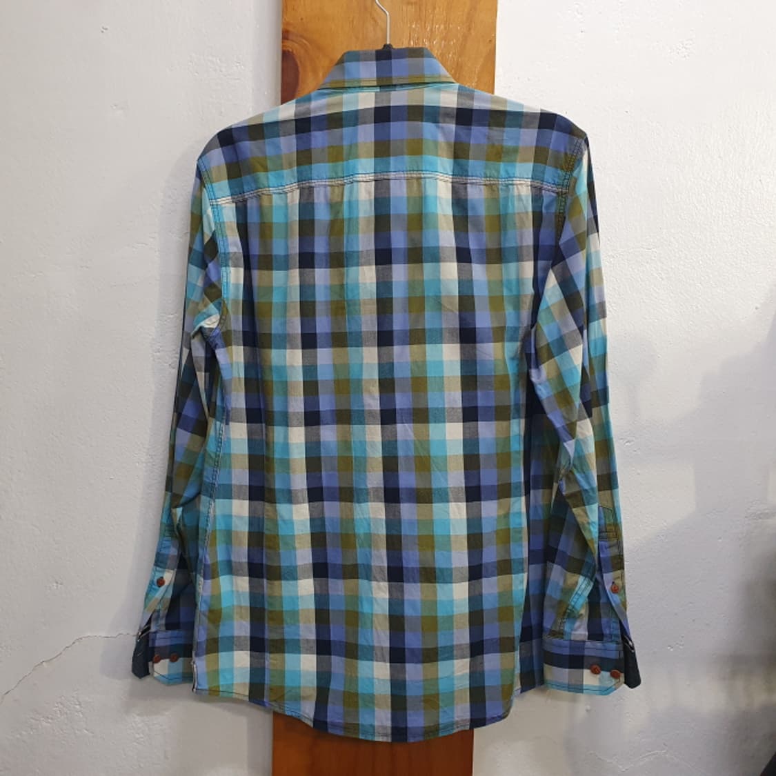 프랑코페라로  긴팔 체크셔츠(95) 상품이미지8