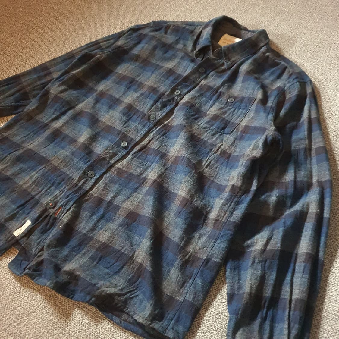 미국 수입 플란넬 체크 셔츠 no.8 상품이미지2