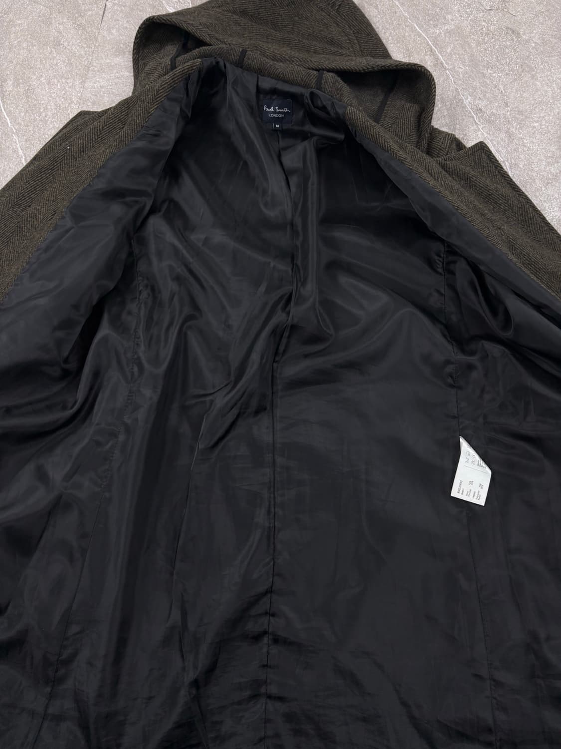 Paul Smith Herringbone Duffle Coat     상품이미지4