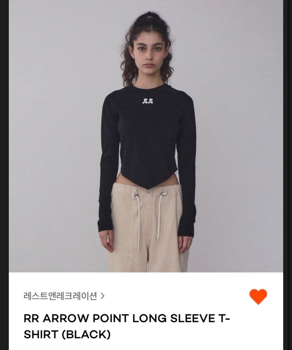 레스트앤레크레이션 슬리브티(새상품 상품이미지1